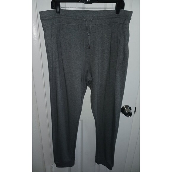 Peter Millar Crown Jogger Sweat pants Men's XL Gale Gray Modal Stretch MA23B41 - Picture 1 of 10